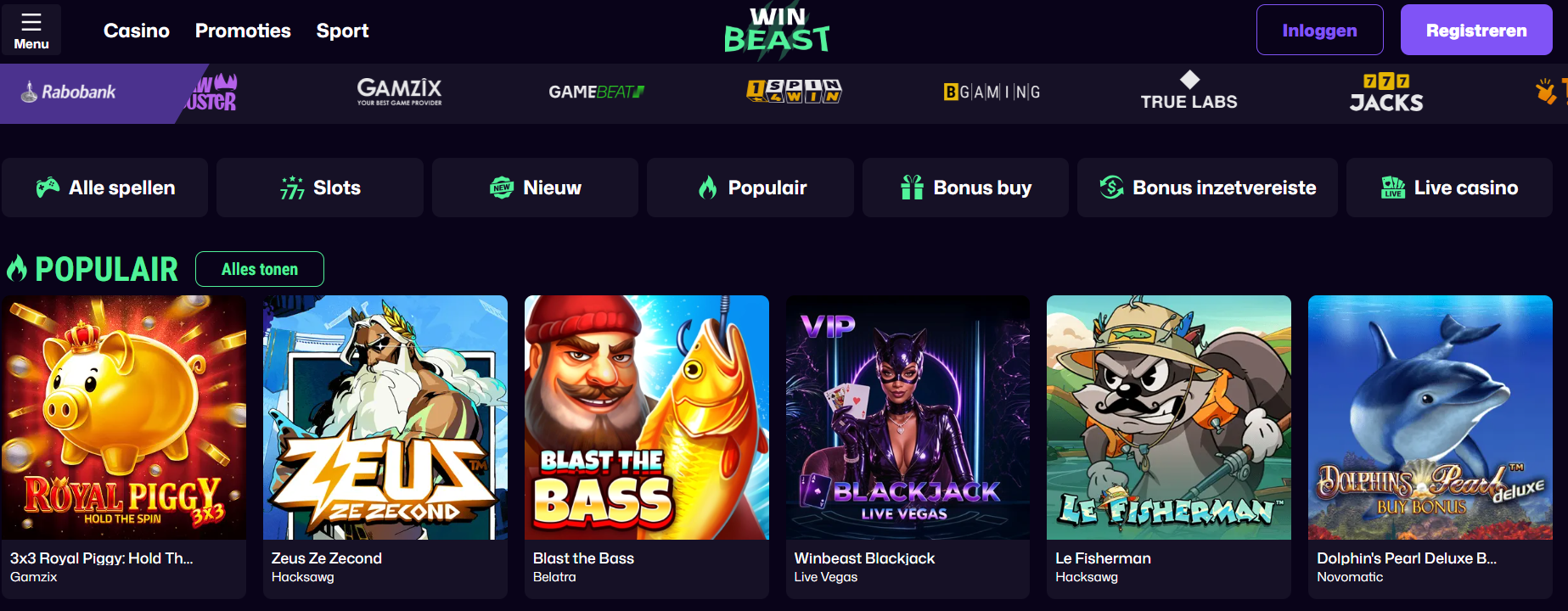 Winbeast casino review